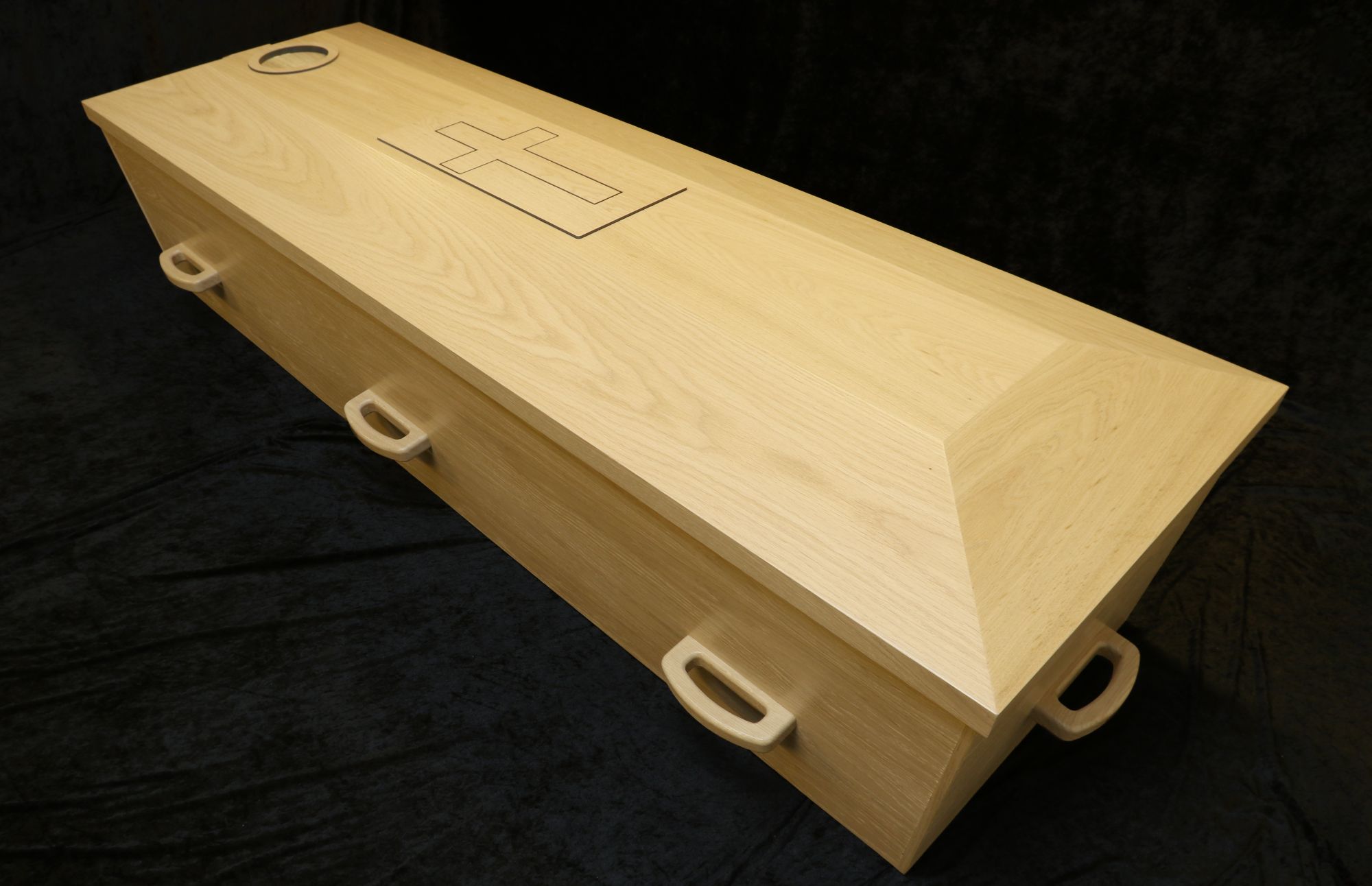 Green Goodbye, kiste af genbrugspap, papkiste